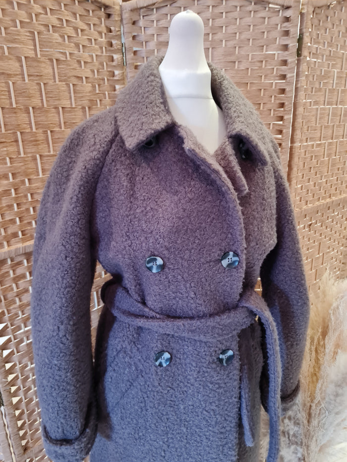 Topshop Grey coat 6-10