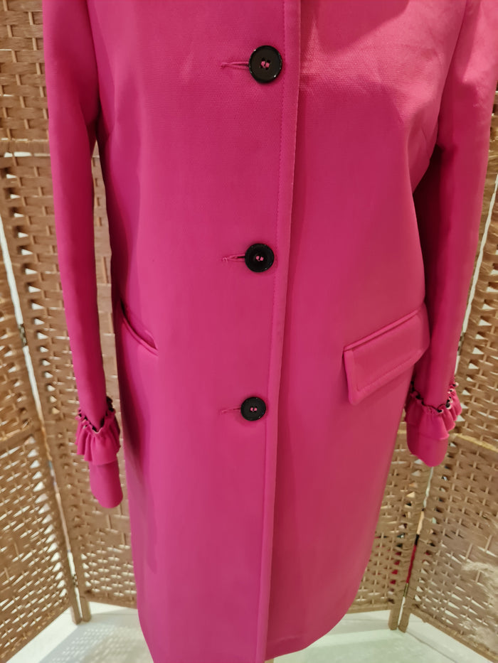 Topshop pink coat 8