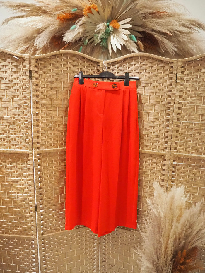 Topshop Red Culottes 8 New £29