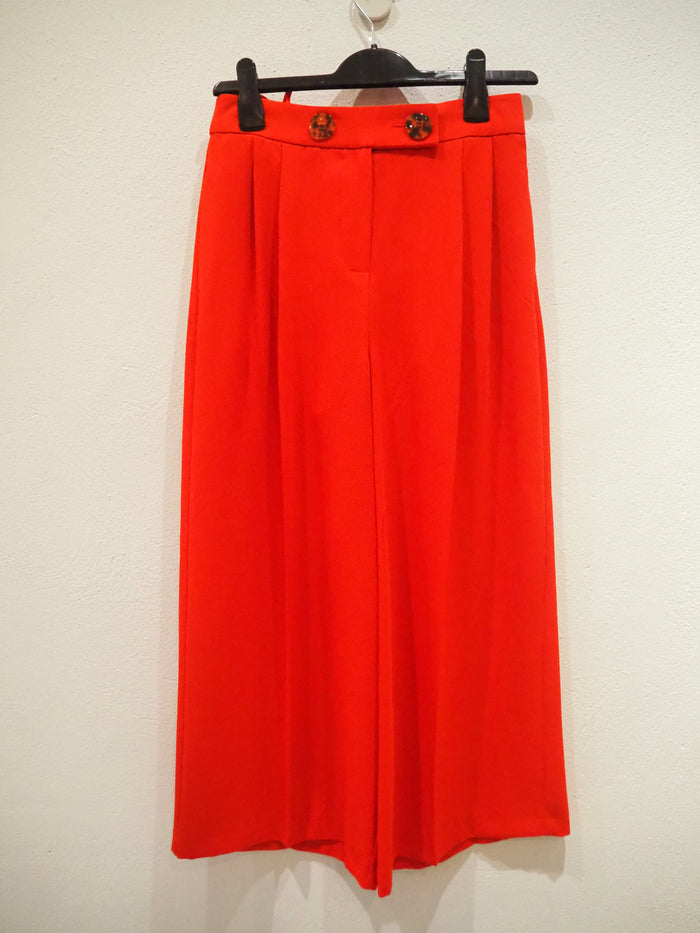 Topshop Red Culottes 8 New £29