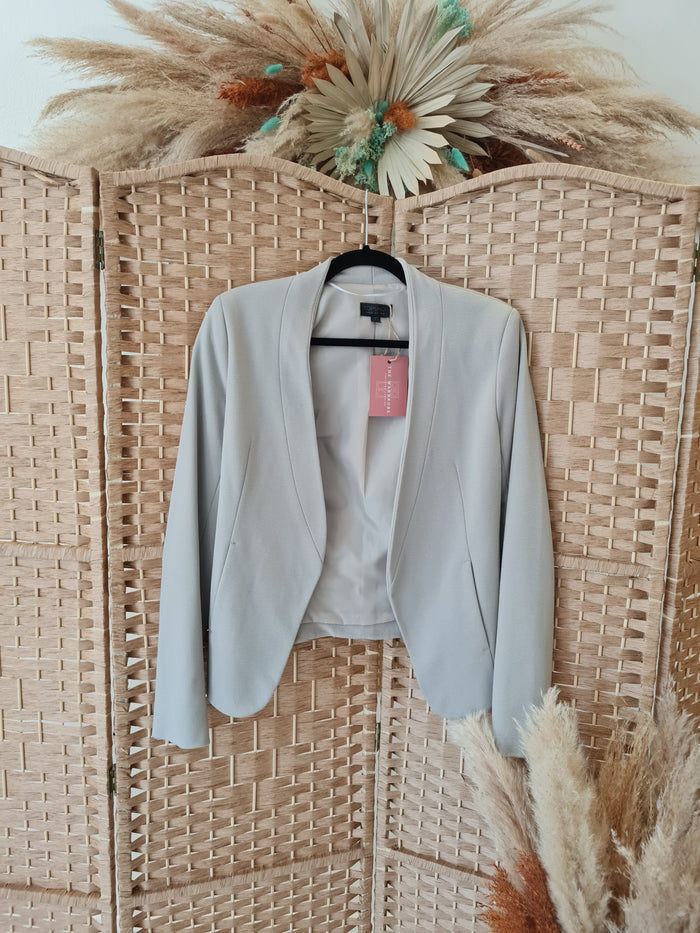 Topshop Taupe Blazer 6