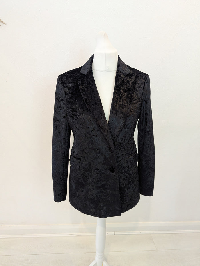 Topshop Velvet Blazer 12