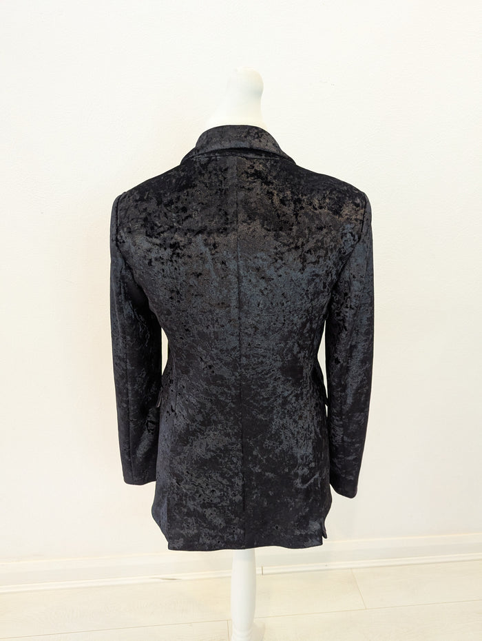 Topshop Velvet Blazer 12