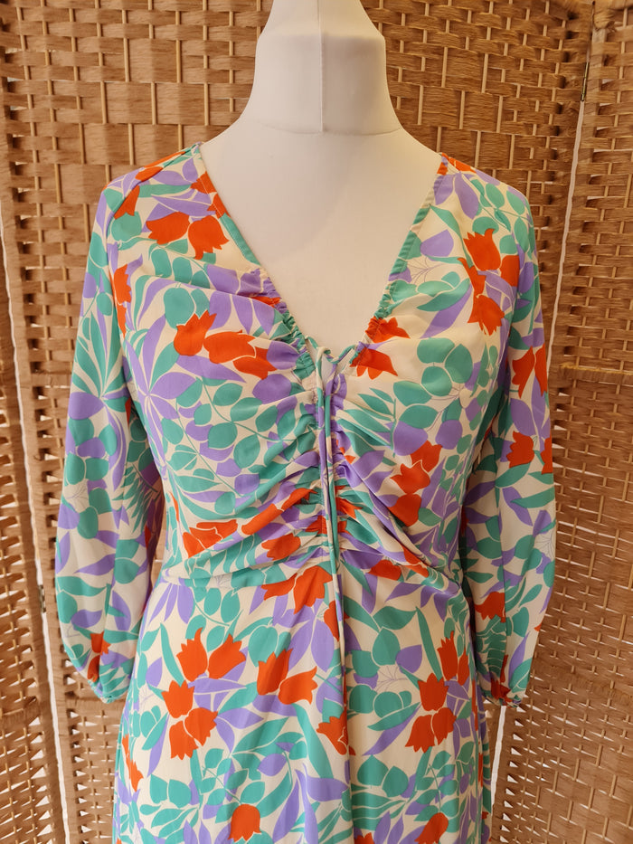 Traffic People Midi Dress Size Large NWT RRP £95