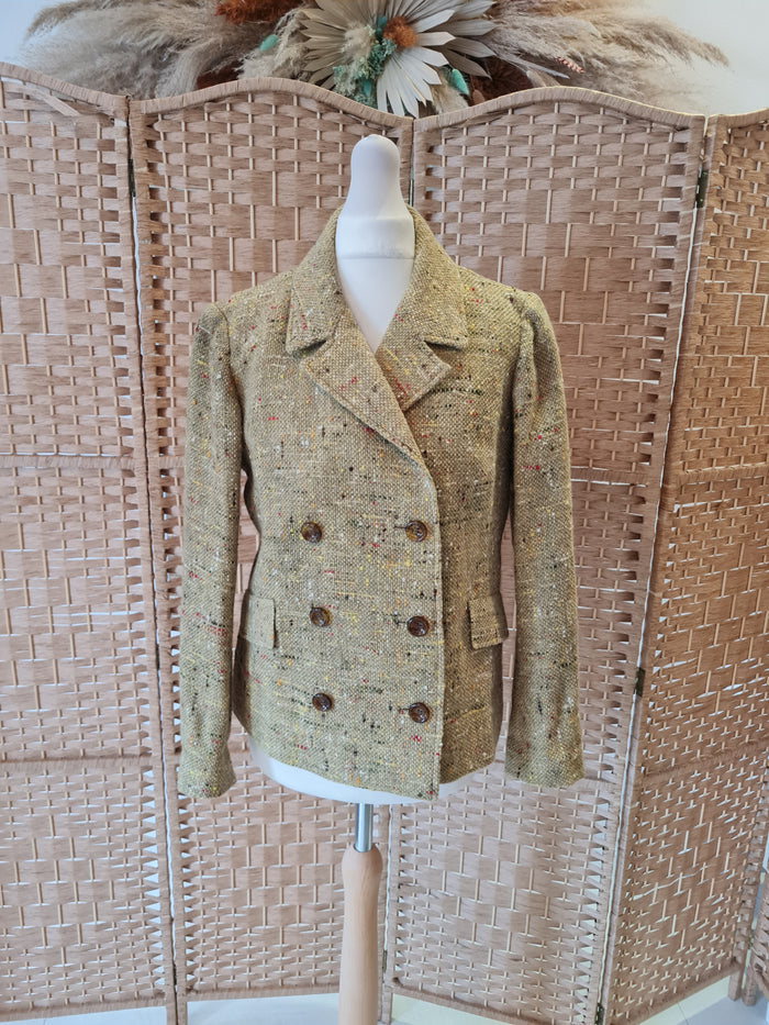 Tweed Blazer Green 10/12