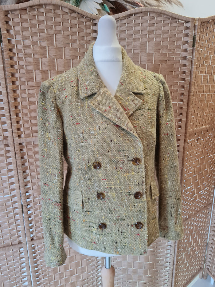 Tweed Blazer Green 10/12
