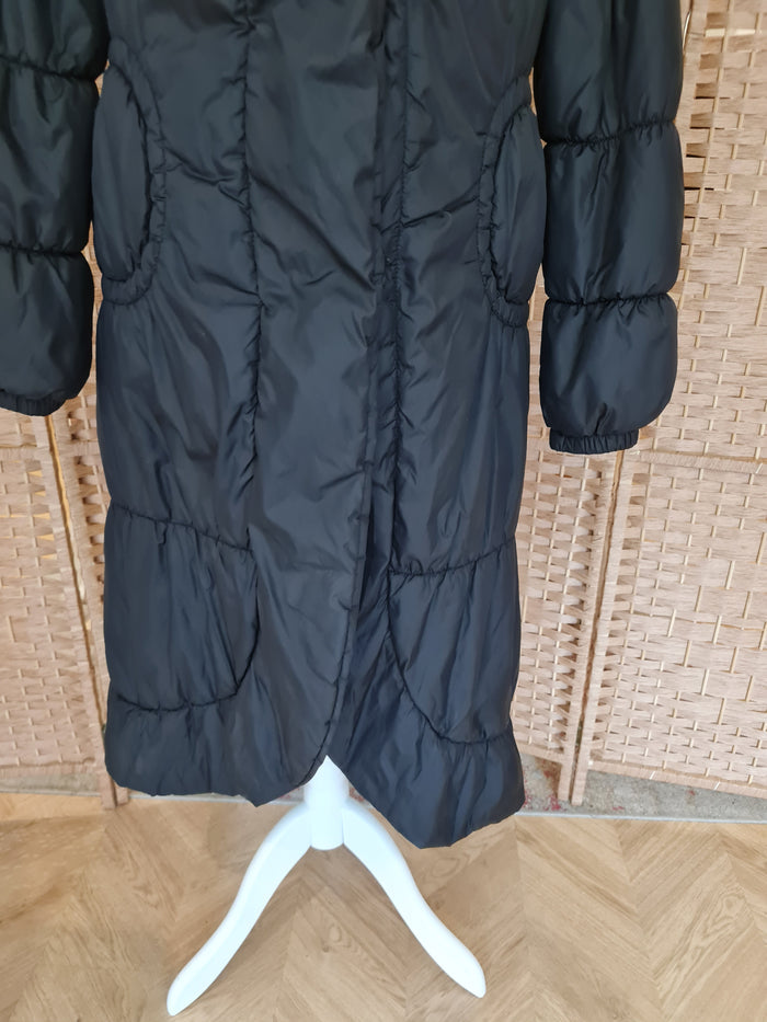 TYF Black Puffa Coat Size 12