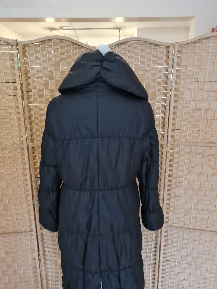 TYF Black Puffa Coat Size 12