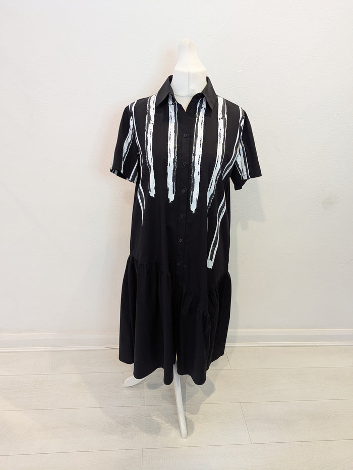 Uchuu Black & White Dress One Size