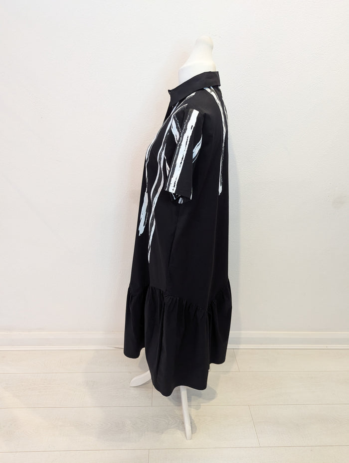 Uchuu Black & White Dress One Size