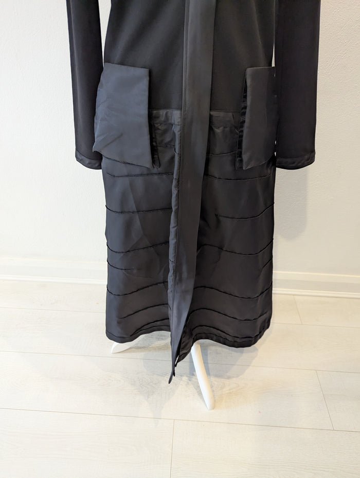Uchuu black zip dress M NWT RRP £220