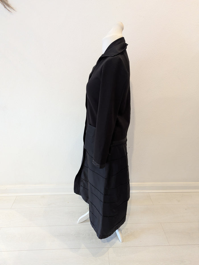 Uchuu black zip dress M NWT RRP £220