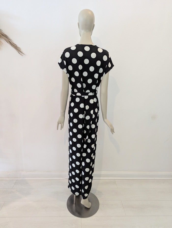 Very polka dot jumpsuit 12/14