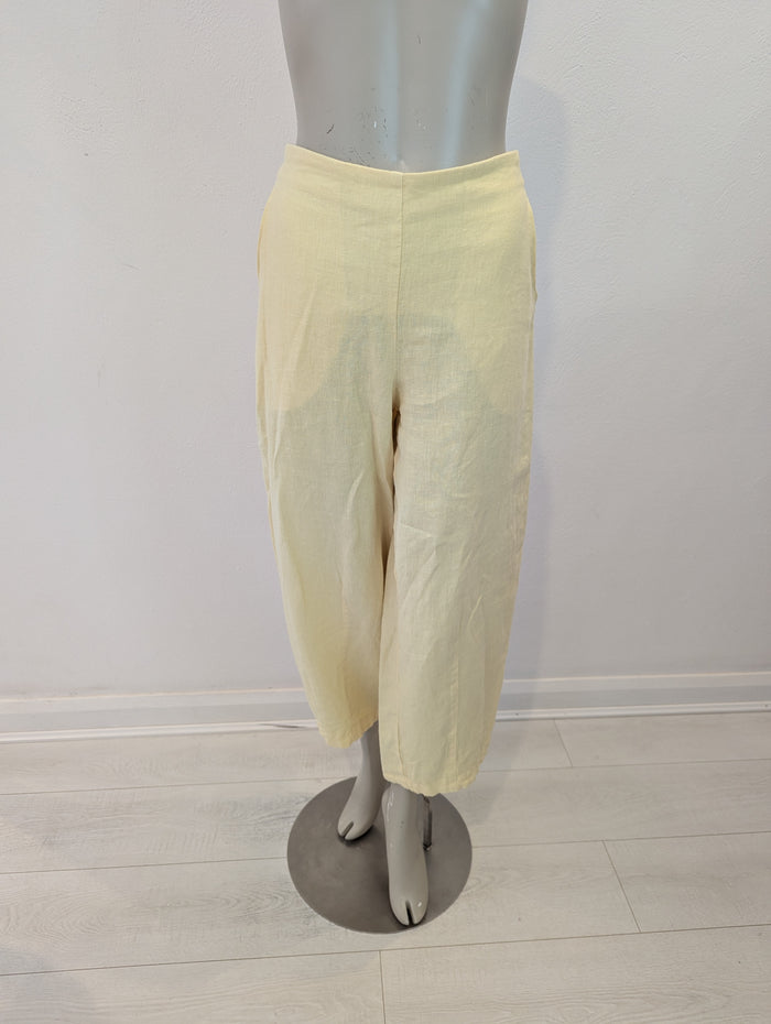 Vetono Lemon M/L Linen Suit NWT