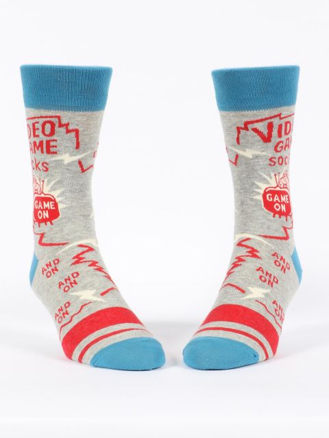 Video Game Men's-Crew Socks
