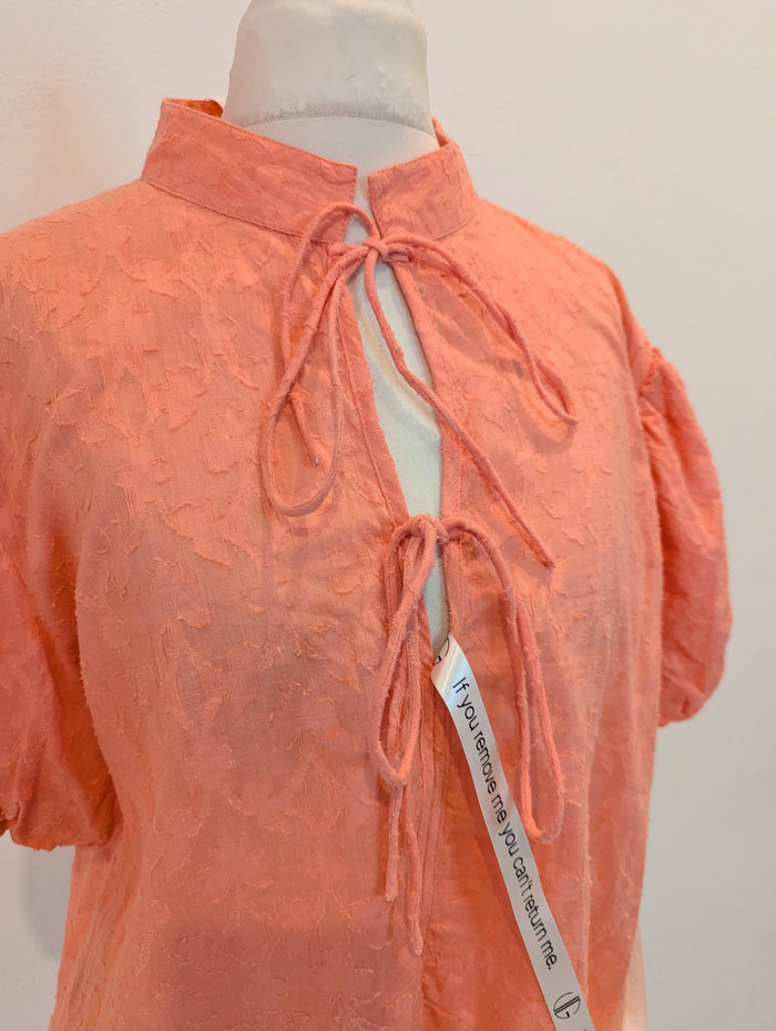 Vita Grace Coral Top M NWT