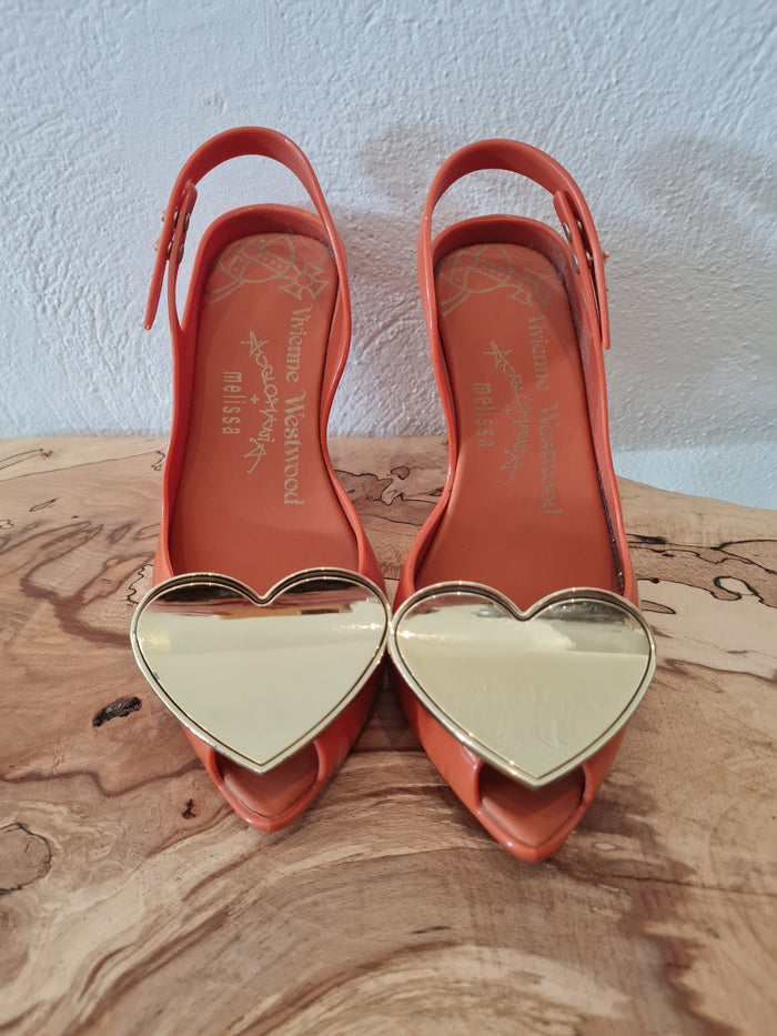 Vivienne Westood Orange Heels 4