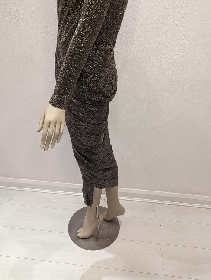 Vivienne Westwood Anglomania Metalic Dress L NWT