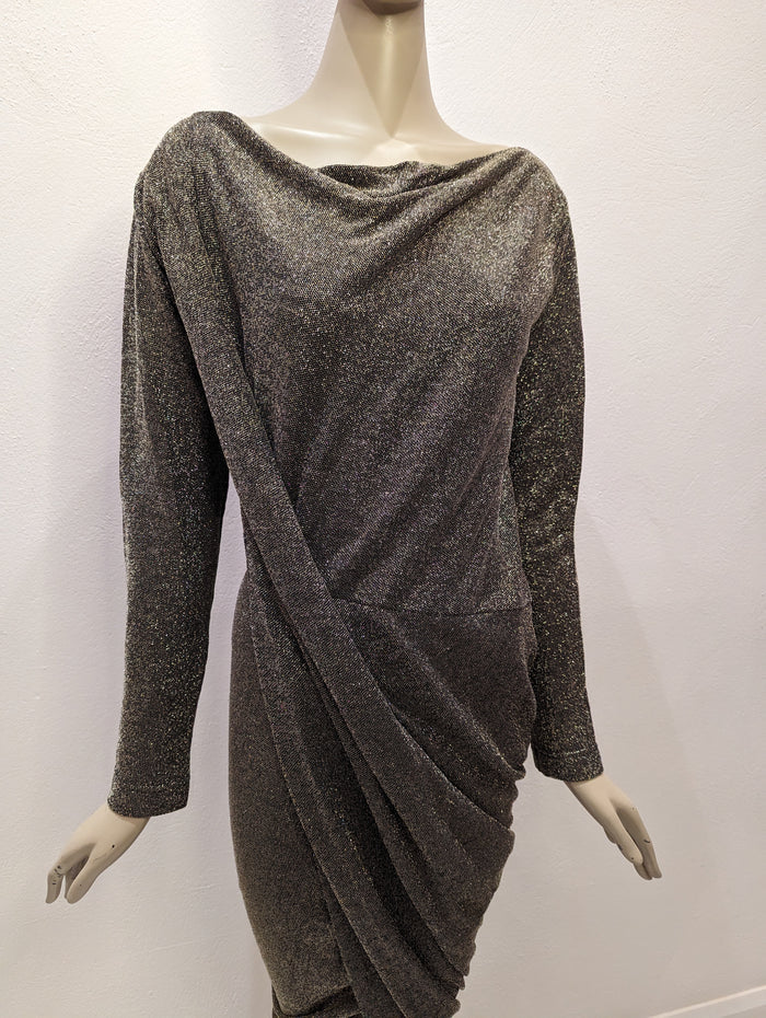 Vivienne Westwood Anglomania Metalic Dress L NWT