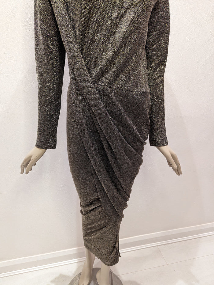 Vivienne Westwood Anglomania Metalic Dress L NWT