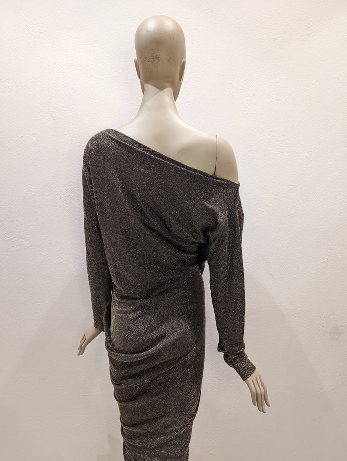 Vivienne Westwood Anglomania Metalic Dress L NWT