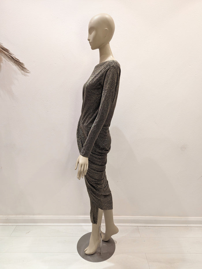 Vivienne Westwood Anglomania Metalic Dress L NWT