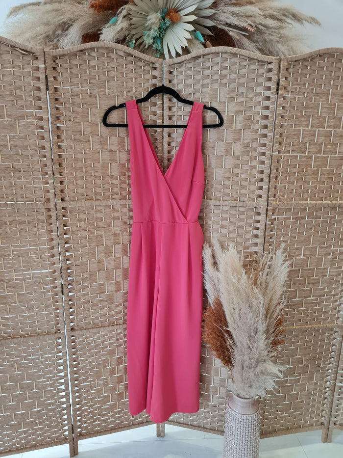 Warehouse coral jumpsuit 10