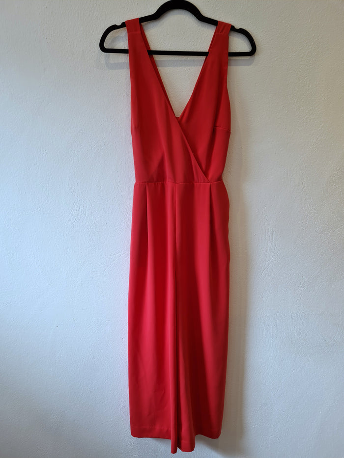 Warehouse coral jumpsuit 10