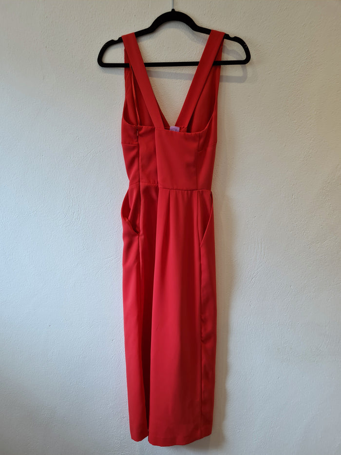 Warehouse coral jumpsuit 10
