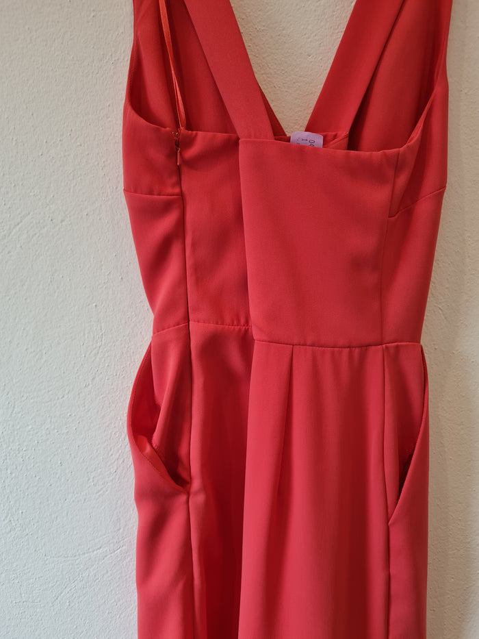Warehouse coral jumpsuit 10
