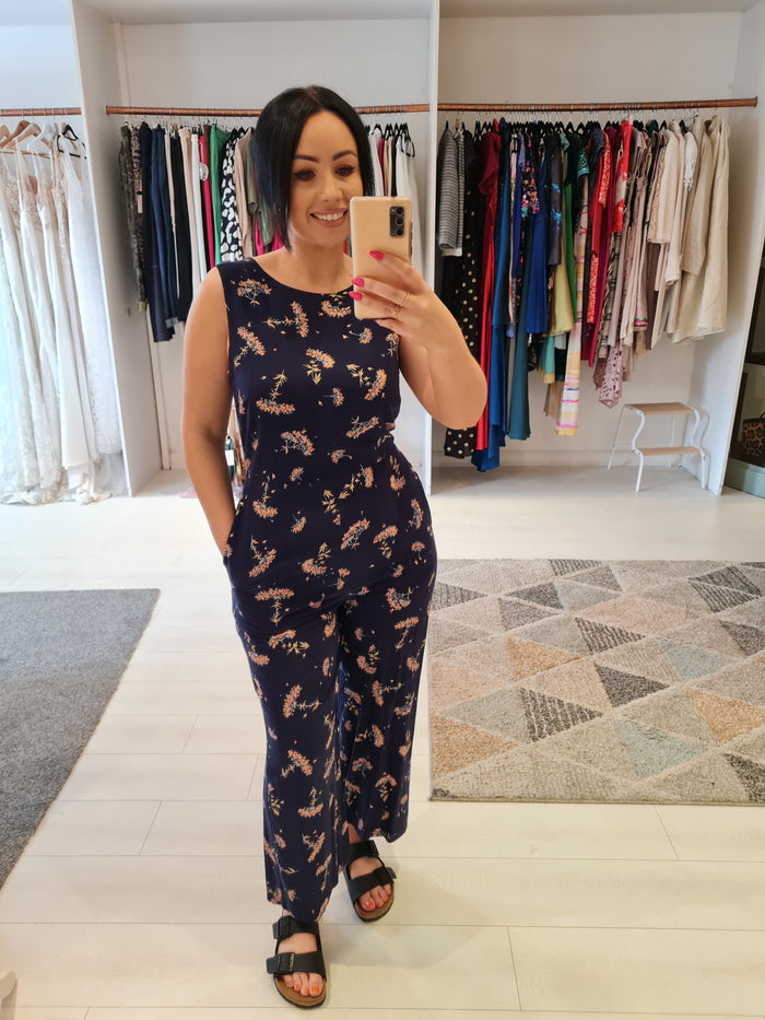 Warehouse Dandelion Jumpsuit 12 NWT RRP £60