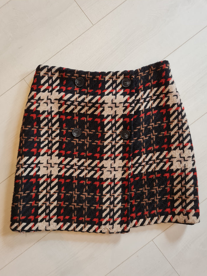 Warehouse dogtooth skirt 10