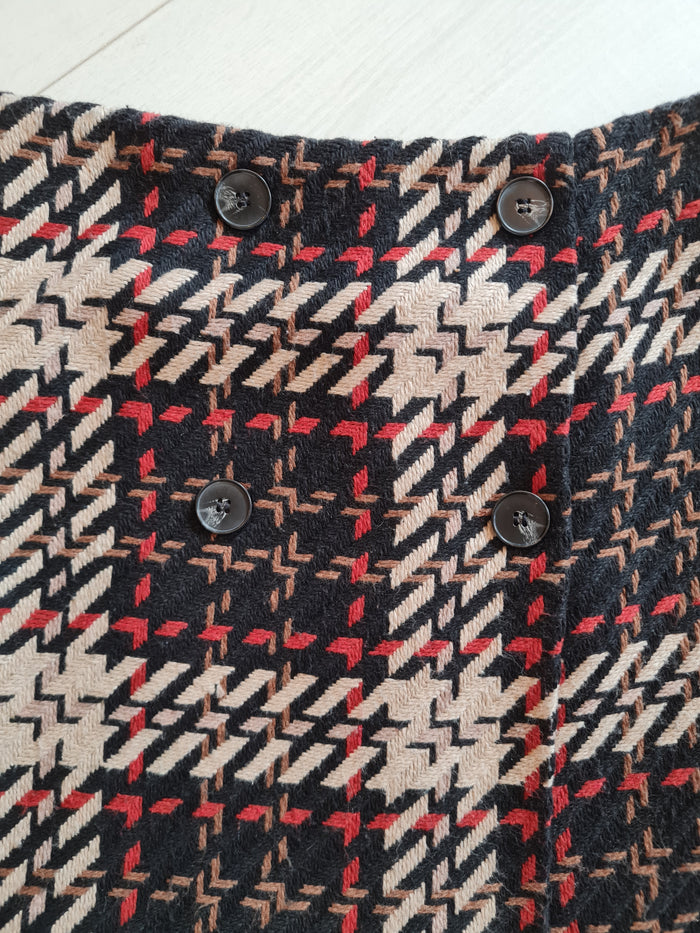 Warehouse dogtooth skirt 10