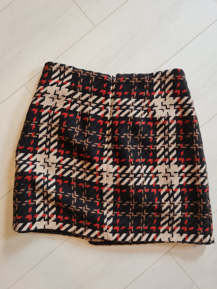 Warehouse dogtooth skirt 10