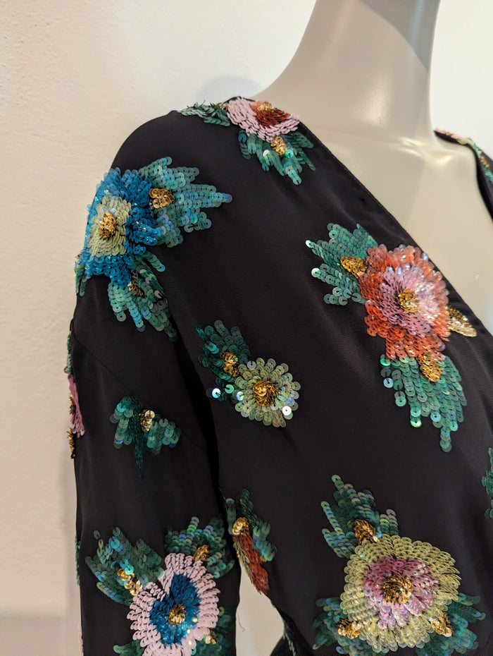 Warehouse Sequin Dress 12