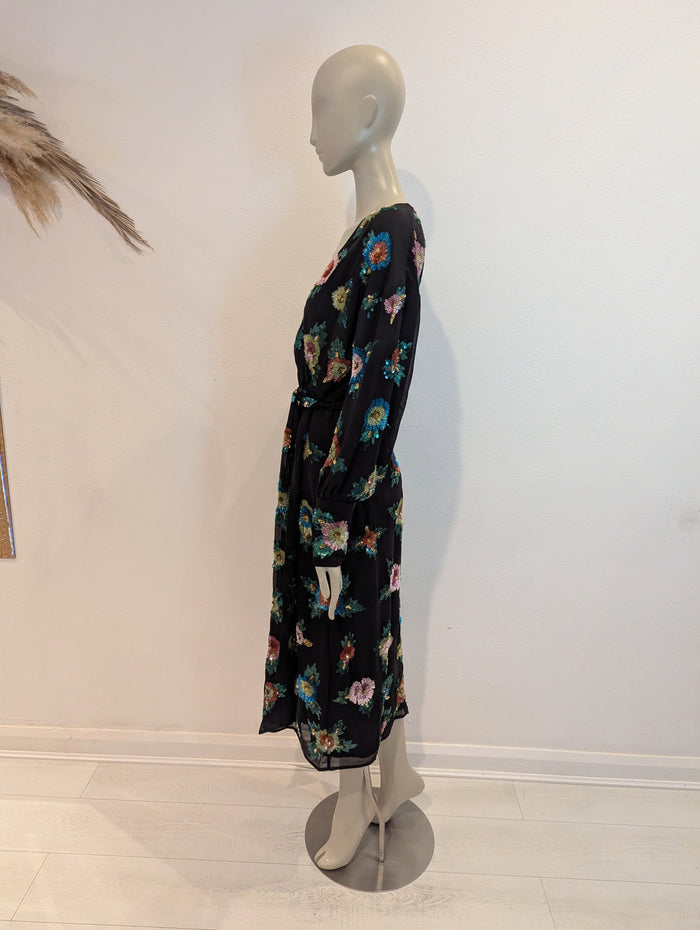 Warehouse Sequin Dress 12
