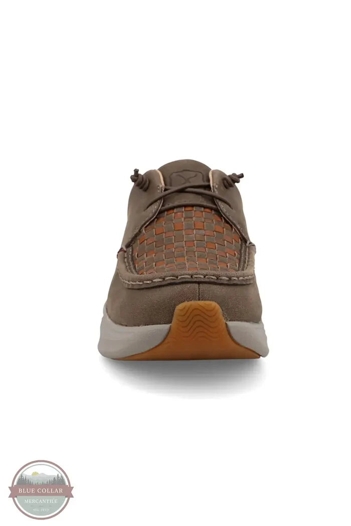 Twisted X WCAU005 Taupe &amp; Brown Multi Checker UltraLite X Casual, toe