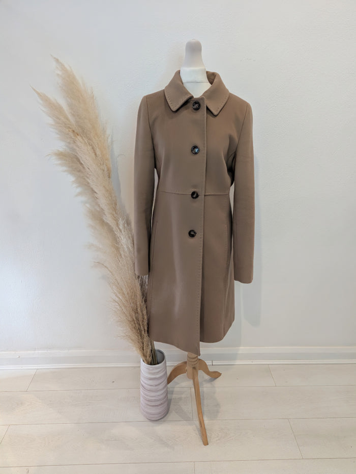Weekend Max Mara Camel Wool Coat 12