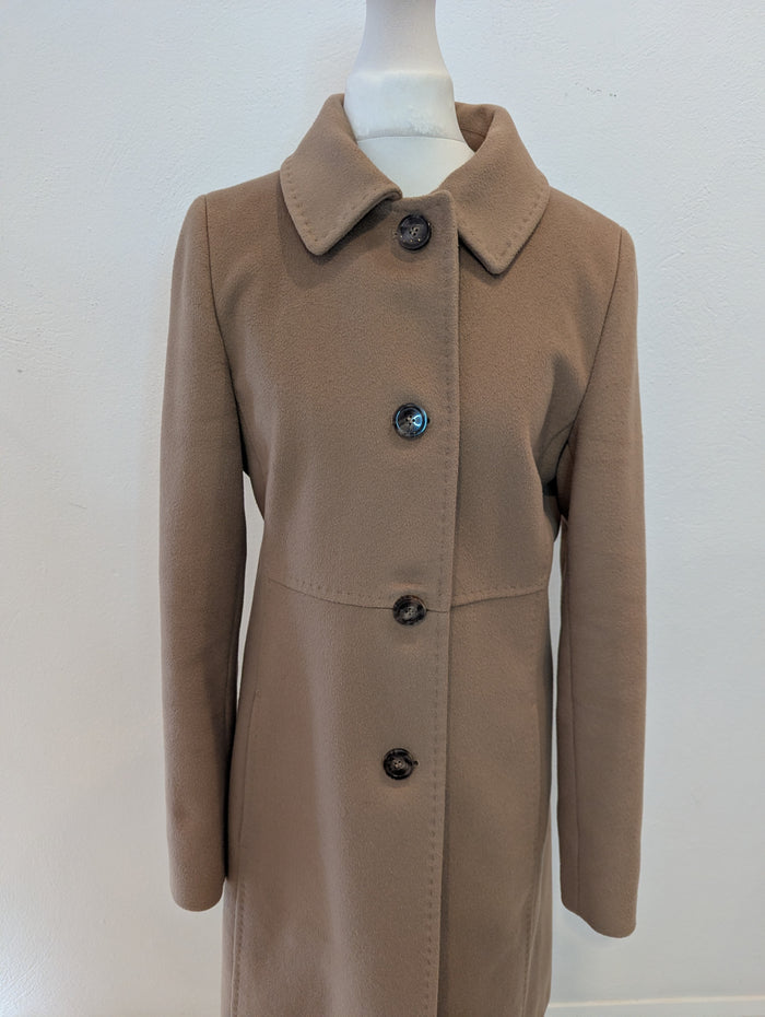 Weekend Max Mara Camel Wool Coat 12