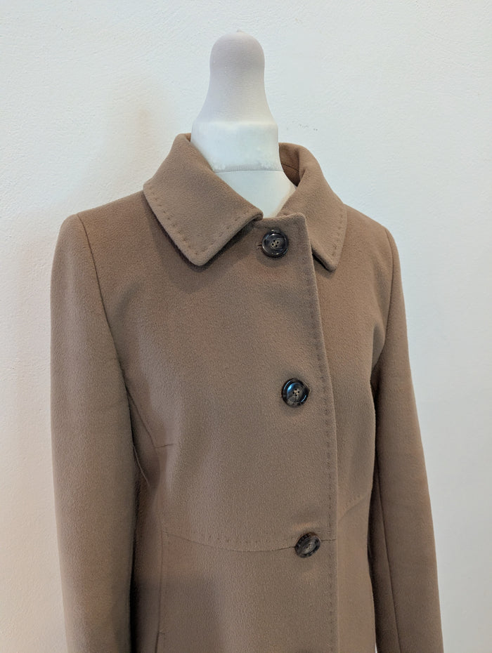 Weekend Max Mara Camel Wool Coat 12