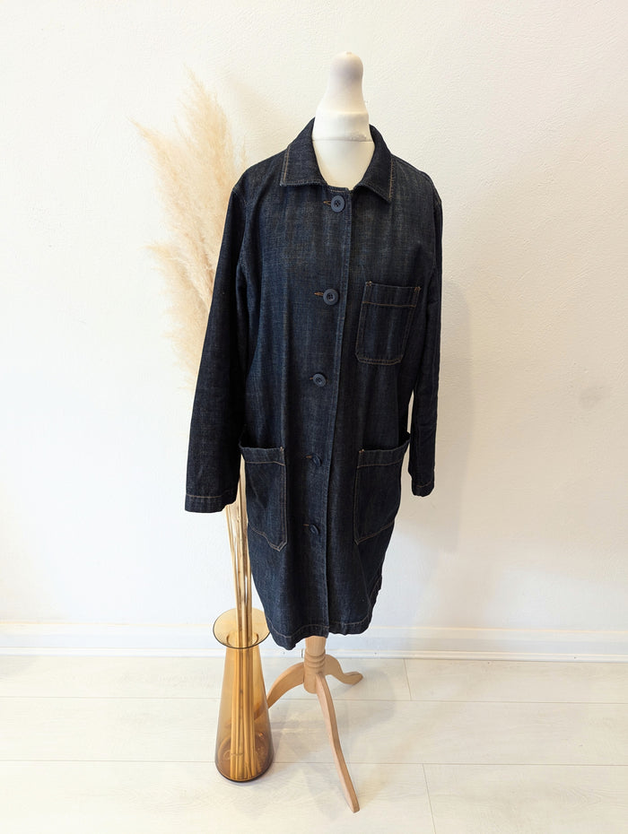 Weekend MaxMara Long Denim Jacket 12