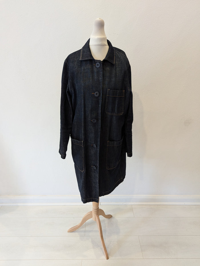 Weekend MaxMara Long Denim Jacket 12