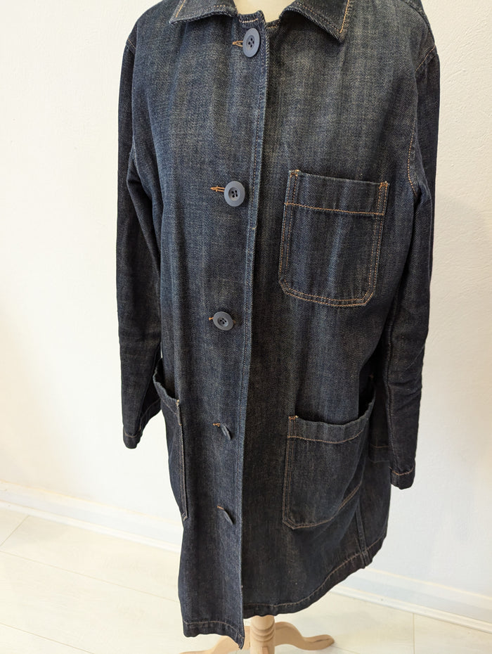 Weekend MaxMara Long Denim Jacket 12