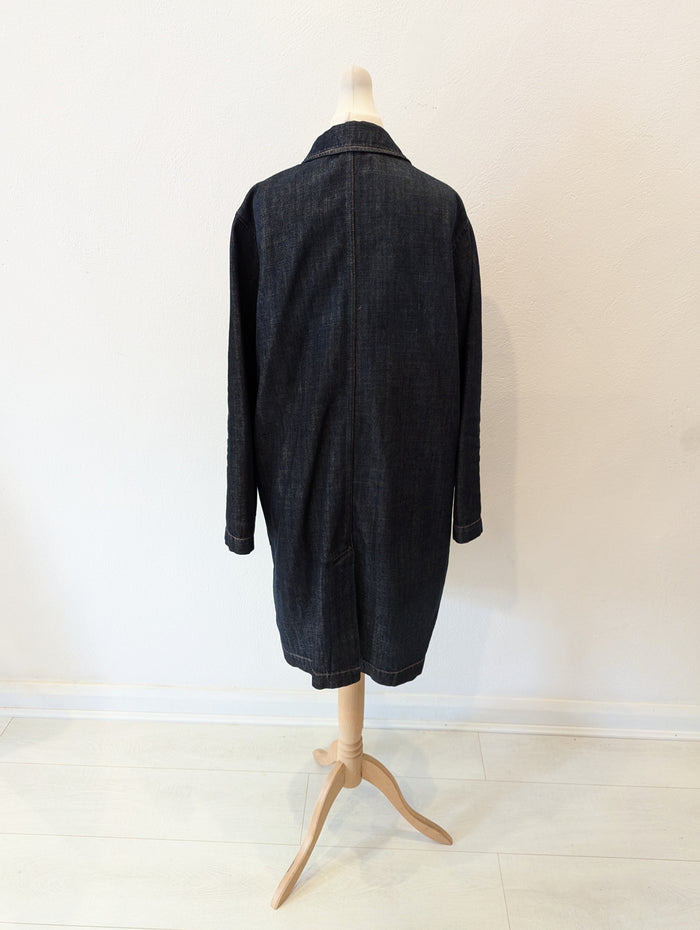 Weekend MaxMara Long Denim Jacket 12