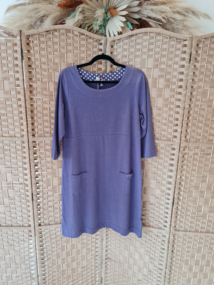 Weird Fish Lilac Dress 14 RRP £32