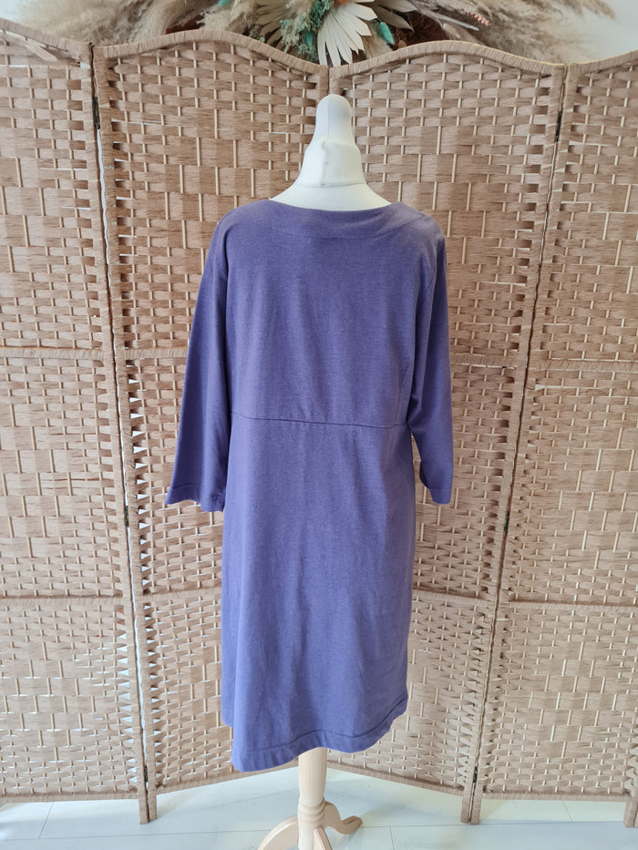 Weird Fish Lilac Dress 14 RRP £32