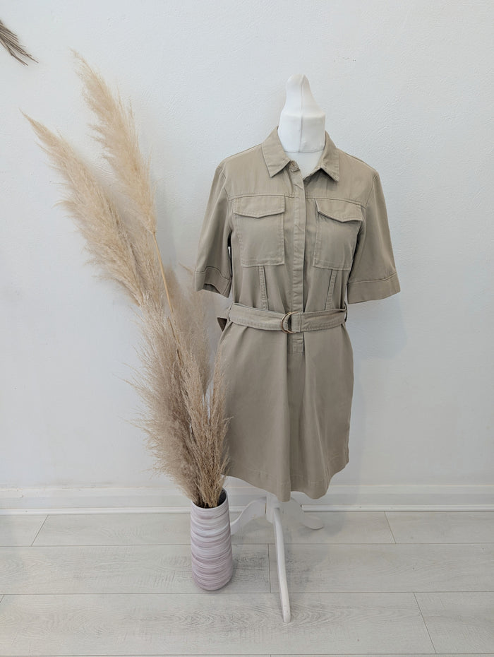Whistles Beige Gemma Dress 14