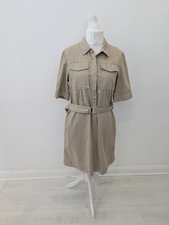 Whistles Beige Gemma Dress 14