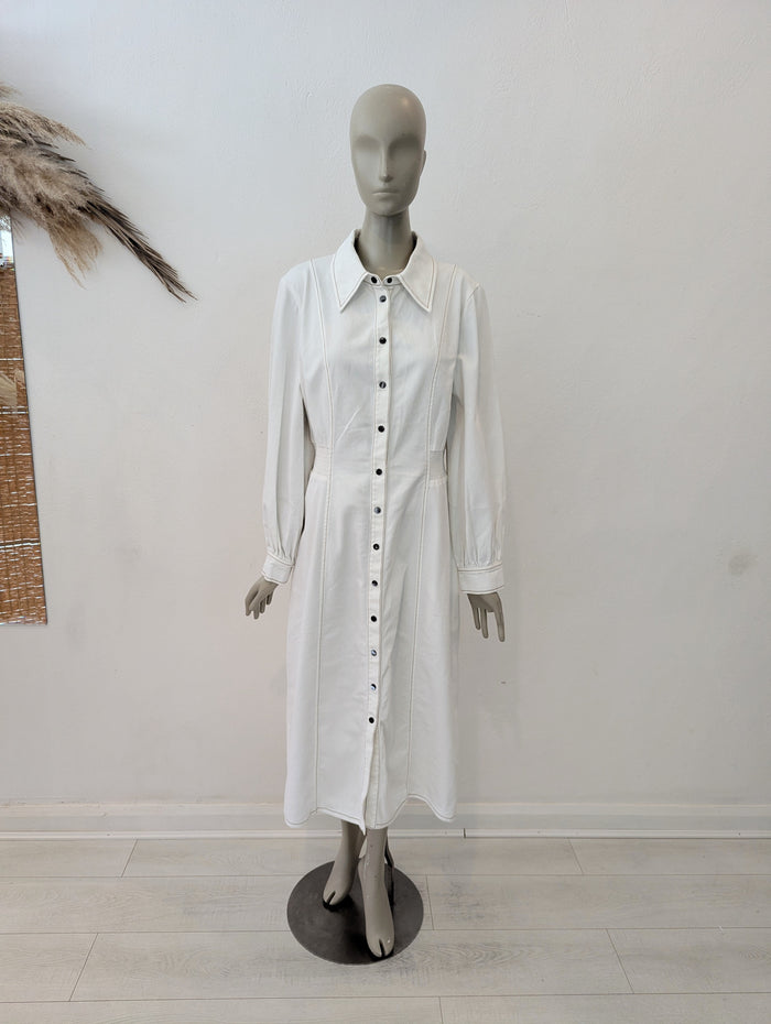 Whistles Harlowe Denim Dress 16