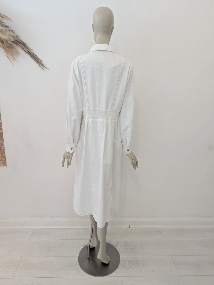 Whistles Harlowe Denim Dress 16